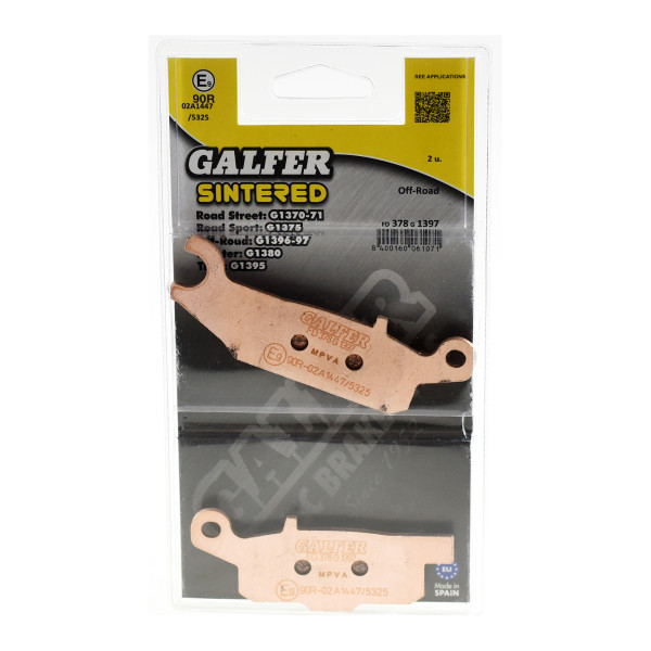 GALFER Brake pad fd378